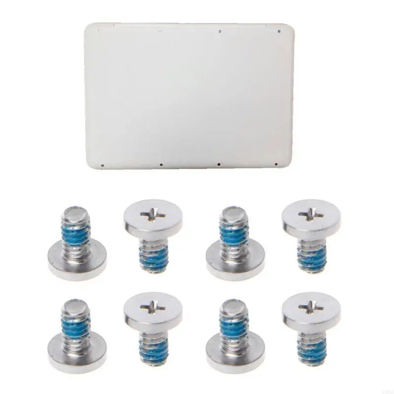 L9NA Laptop Bottom for Case Back Cover Screws For Macbooks 13inches A1342 MC207 MC516 Laptop Screw Set 8 Pieces