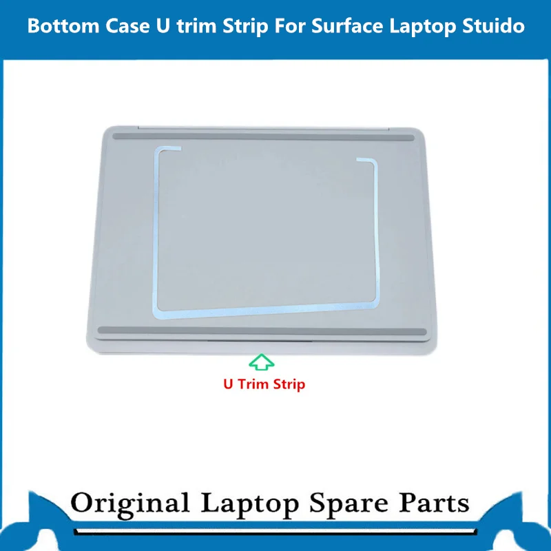 

New for Microsoft Surface Laptop Studio 1964 Bottom Case U Trim Strip Tags with Tape