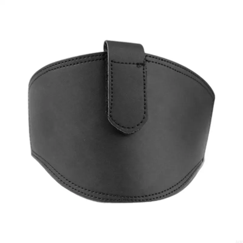X6HF Motorcycle Gear Shoe Protector PU Leather Boot Guard Scratch Resistant Waterproof Design Universal Riding Accessories