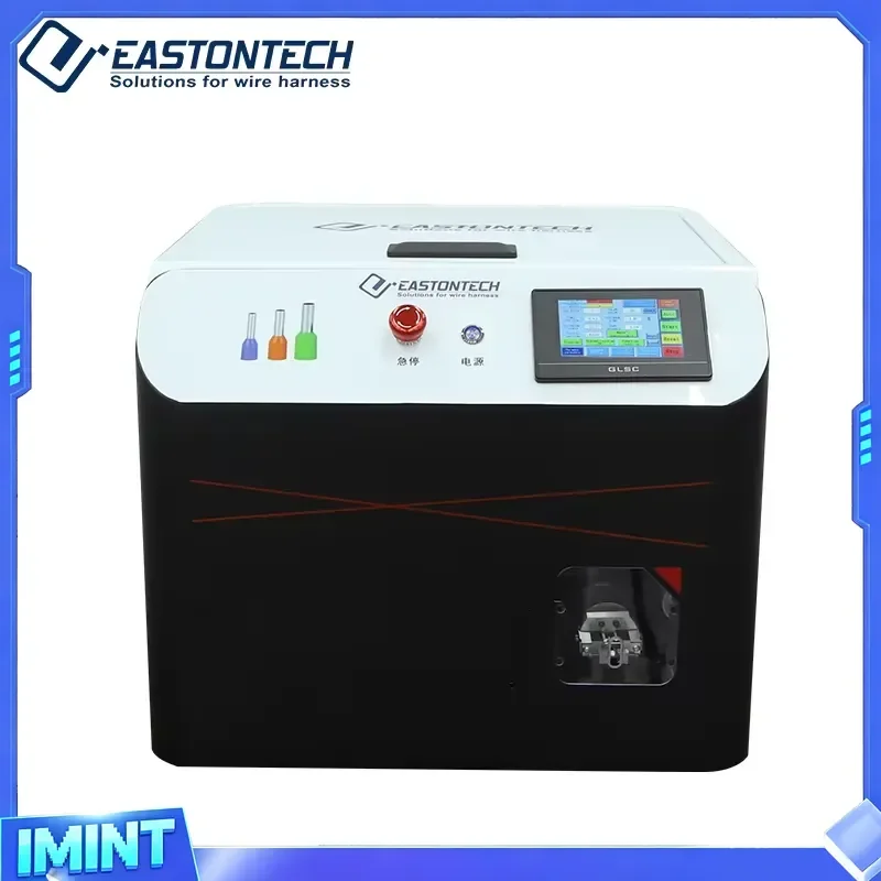 EW-5620 EASTONTECH Hot Sale Pre-insulated Connector Pressing Machine 4mm2 Wire Cable Stripping Twisting Loose Ferrule
