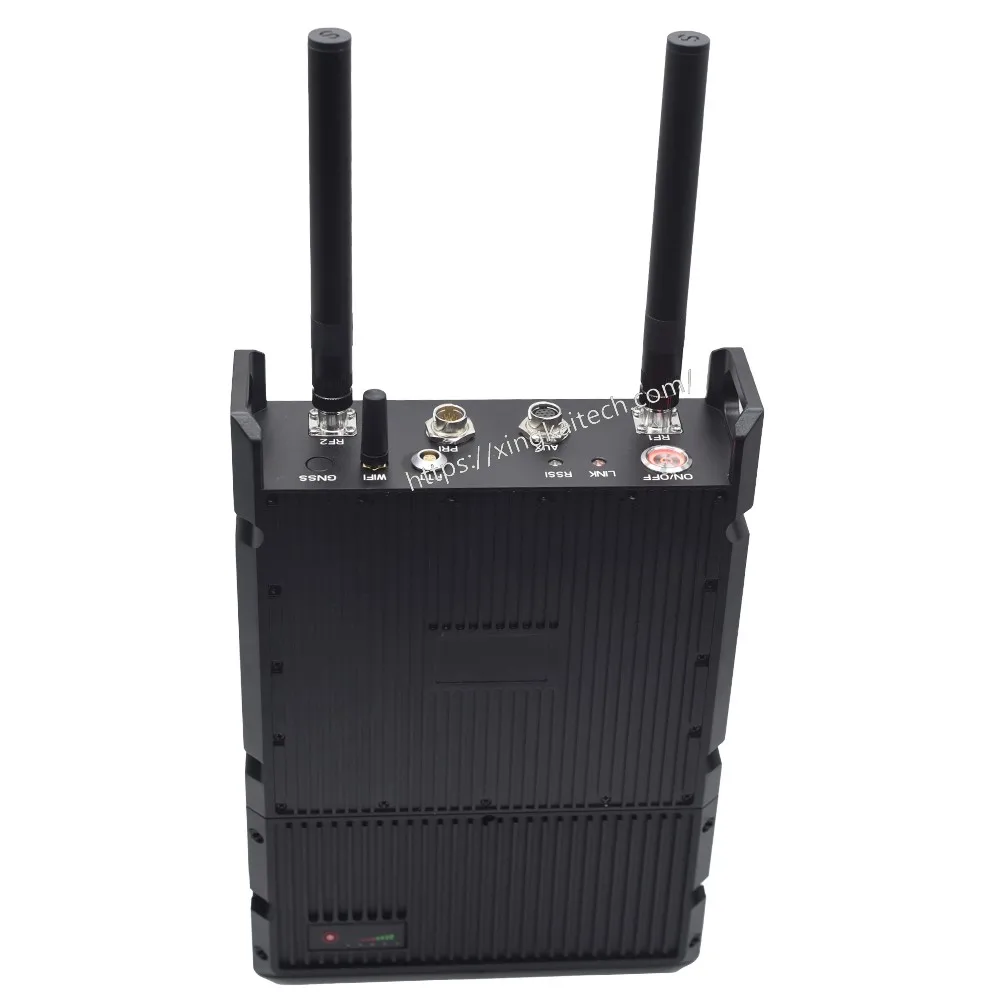 VTOL Long Range SDR Backpack 100Mbps Cofdm Modulation 2*10W MIMO Mesh Network Wireless Cofdm Video Transmitter with FHSS Hopping