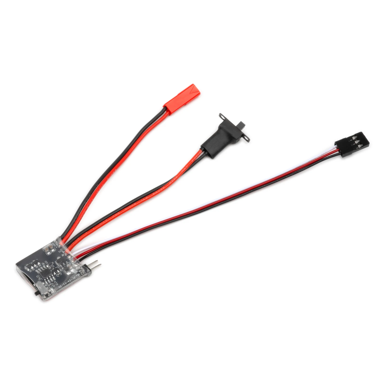 RCXAZ RC ESC Mini 30A Brushed ESC Combo with 030 050 Brushed Motor for 1/18 1/24RC Hill Climber Axial SCX24 FCx24 Upgrade Parts