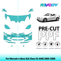 Car Front Kit Clear Bra Precut PPF Paint Protection Film For Mercedes-Benz SLK Class 55 AMG 2005-2008