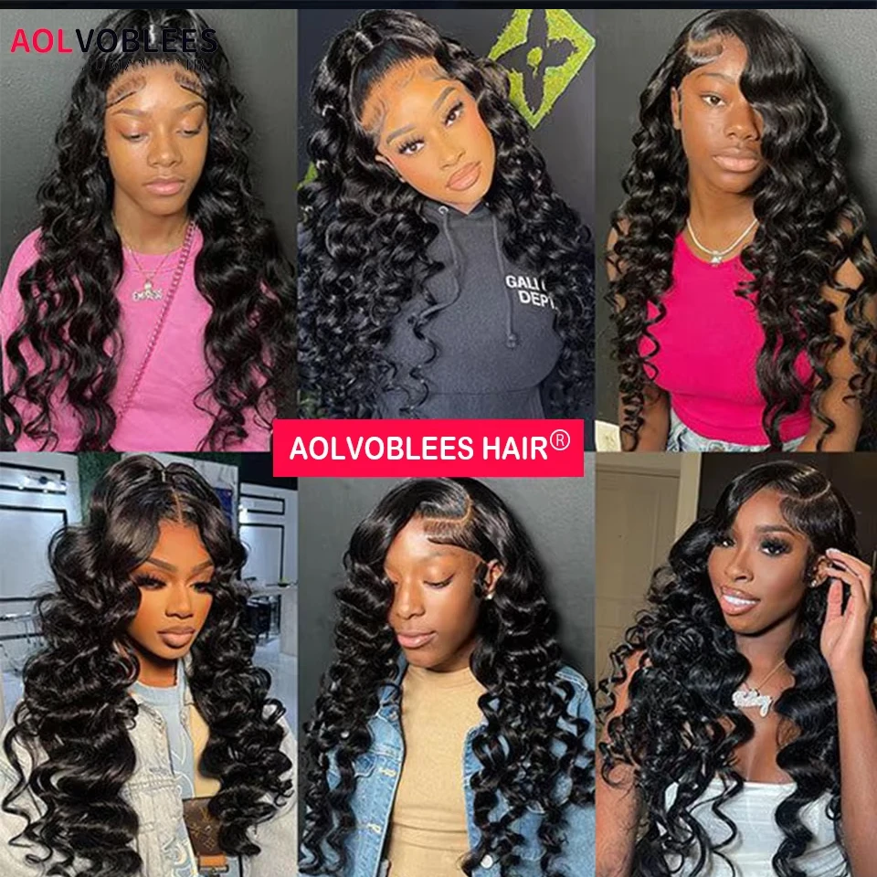 Loose Deep Wave Human Hair Wigs For Women Human Hair Glueless Wig Human Hair Ready To Wear Pre Plucked Brazilian Raw Human Hair S7b6e0abaa5cb4093bf87d4ad477a934bp