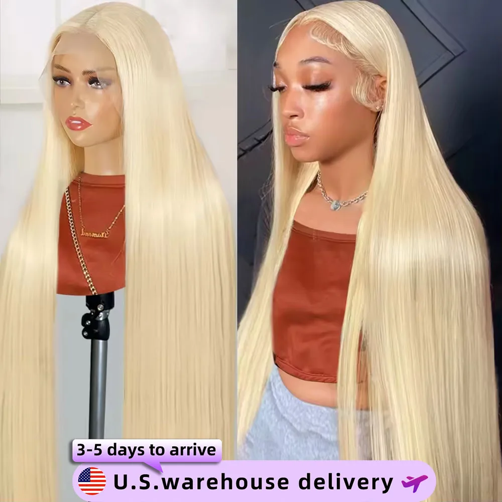 613 Honey Blonde Lace Front Wigs 13x4 13x6 HD Lace Frontal Wig Brazilian 250 Density Bone Straight Human Hair Wigs