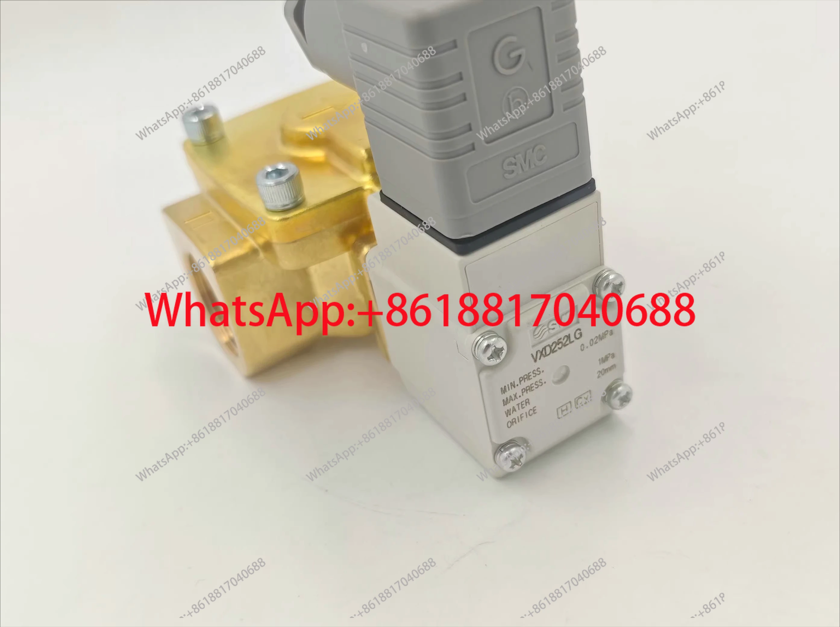 

2-ходовой электромагнитный клапан с пилотным управлением VXD252LG DC24V калибр 3/4