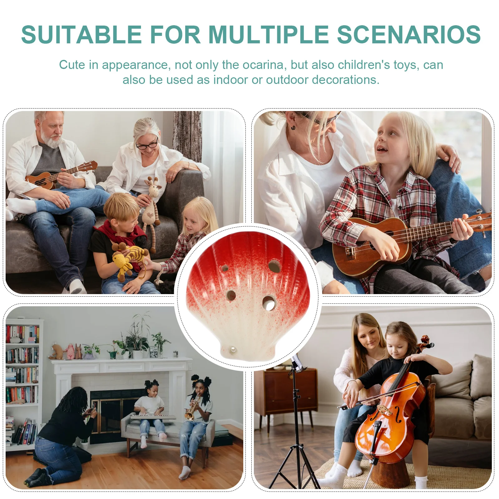 

Musical Instruments Portable Ocarina Practice Beginners (musical Instrument)
