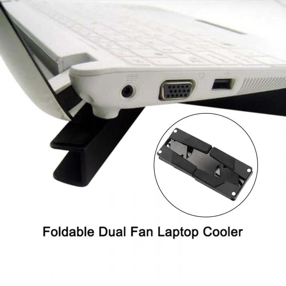 Universal Brushless Fan  Portable Low Power Consumption Computer Cooler  Laptop Cooling Fan Holder