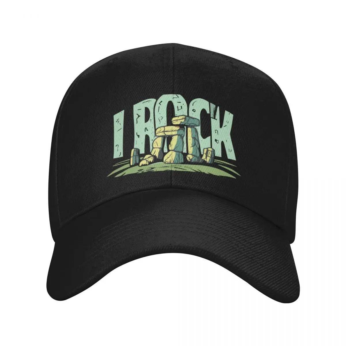 I Rock Stonehenge stones historical Design Baseball Cap Streetwear custom Hat Luxury Cap Woman Hats Men's