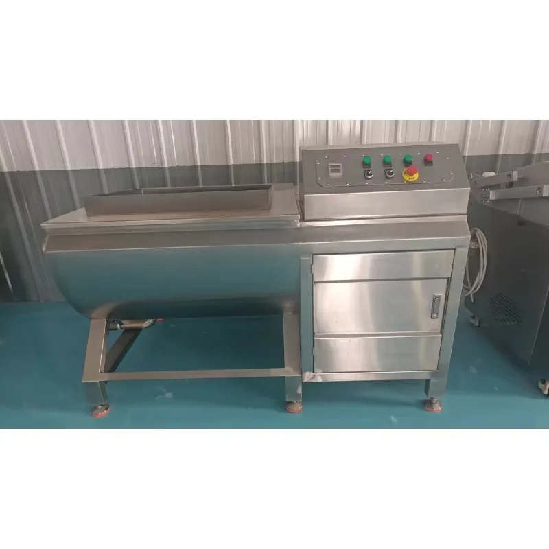 Multifunctional Food Washer 304 Stainless Steel Housing Cold Water Cleaning Process High Efficiency Food Processing Lines