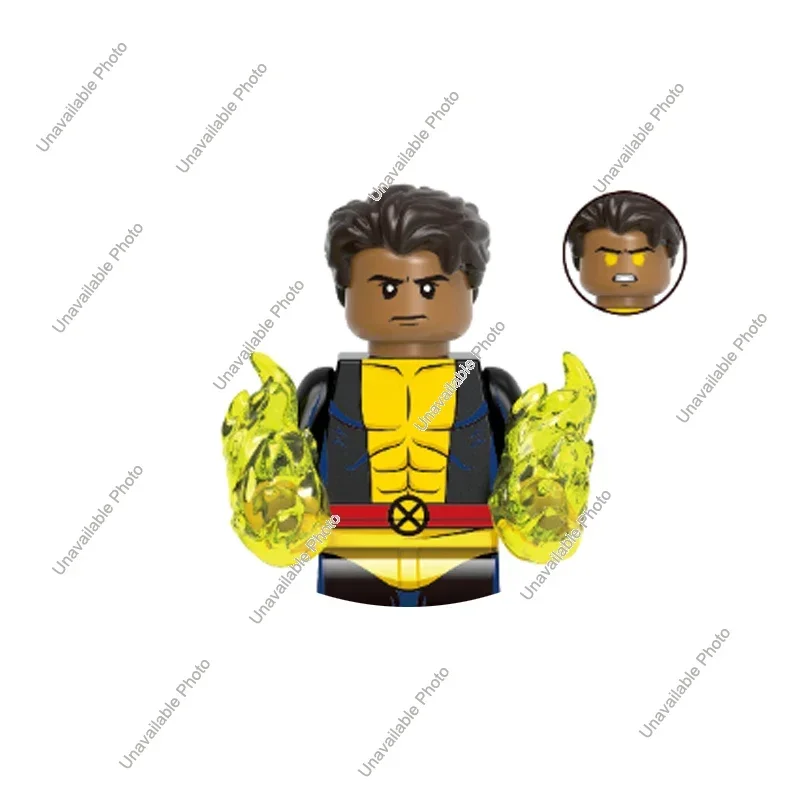 The Cable Jean Storm Grey Sunspot Wolverine Bastion Gladiator Morph Model Blocks MOC Bricks Set Gifts Toys For Children G0170