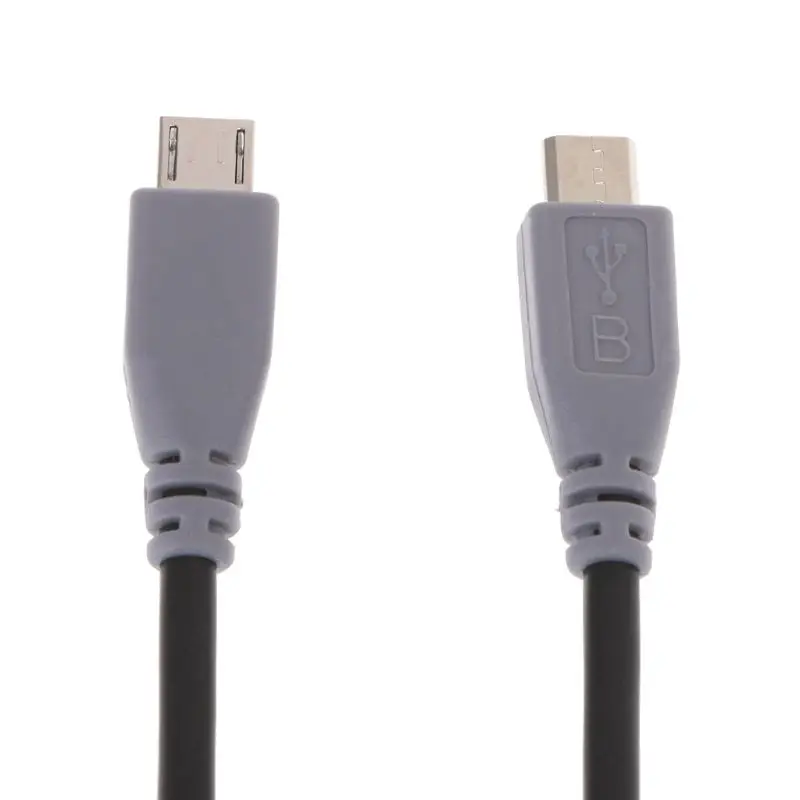 Micro USB tipo macho a Micro macho convertidor 5 pines adaptador OTG cable datos