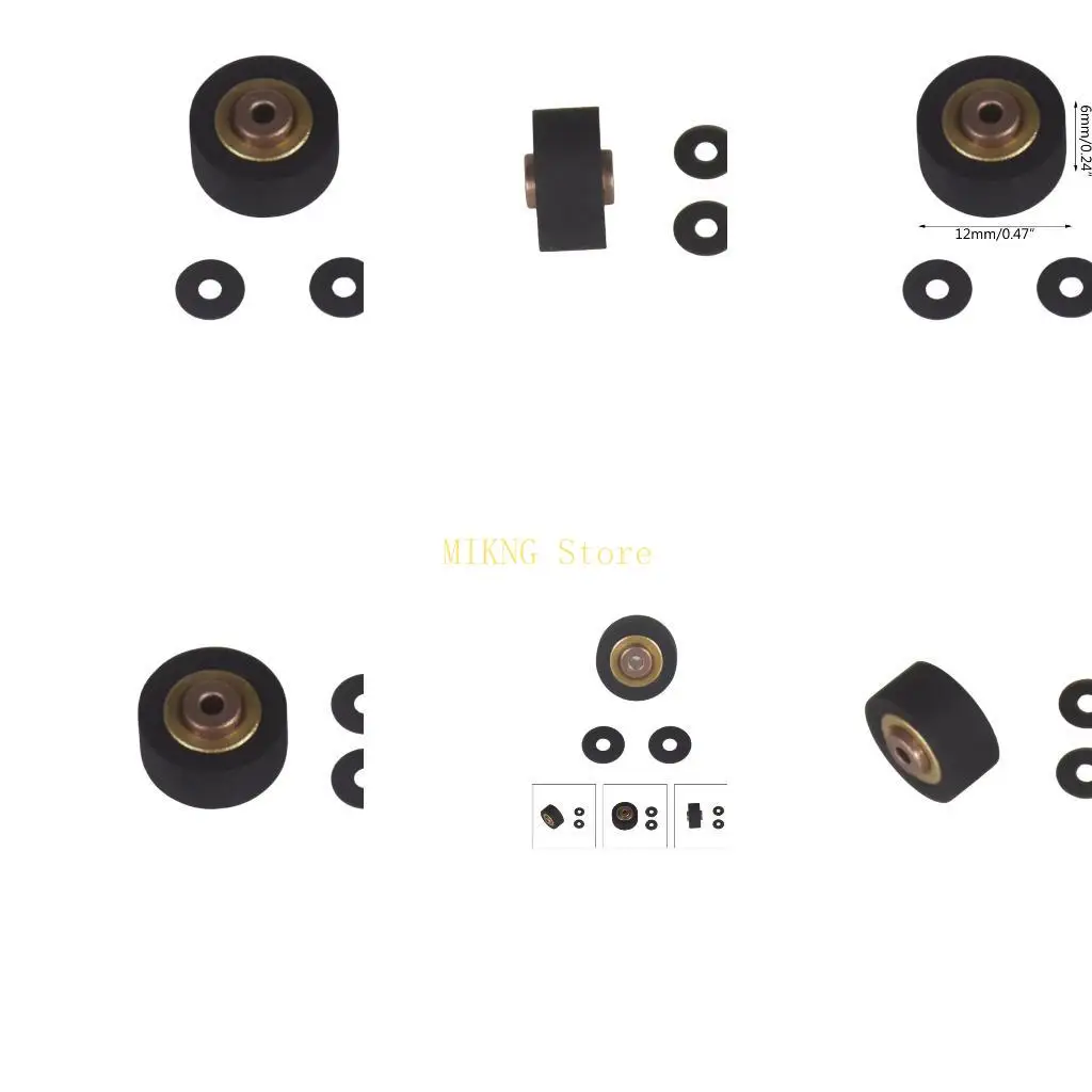 Pinches Roller Rubber Cover for Cassettes B215 / B710 and STUDERs A721 /A710 Tape Drives Cassettes Deck Sound Best Sale