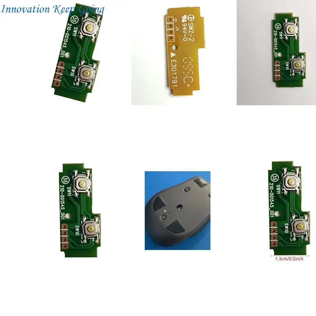 

E65C Ergonomic Mouse Side Attachment Mouse Side Button Wheel Plate for MX 2S Mouse