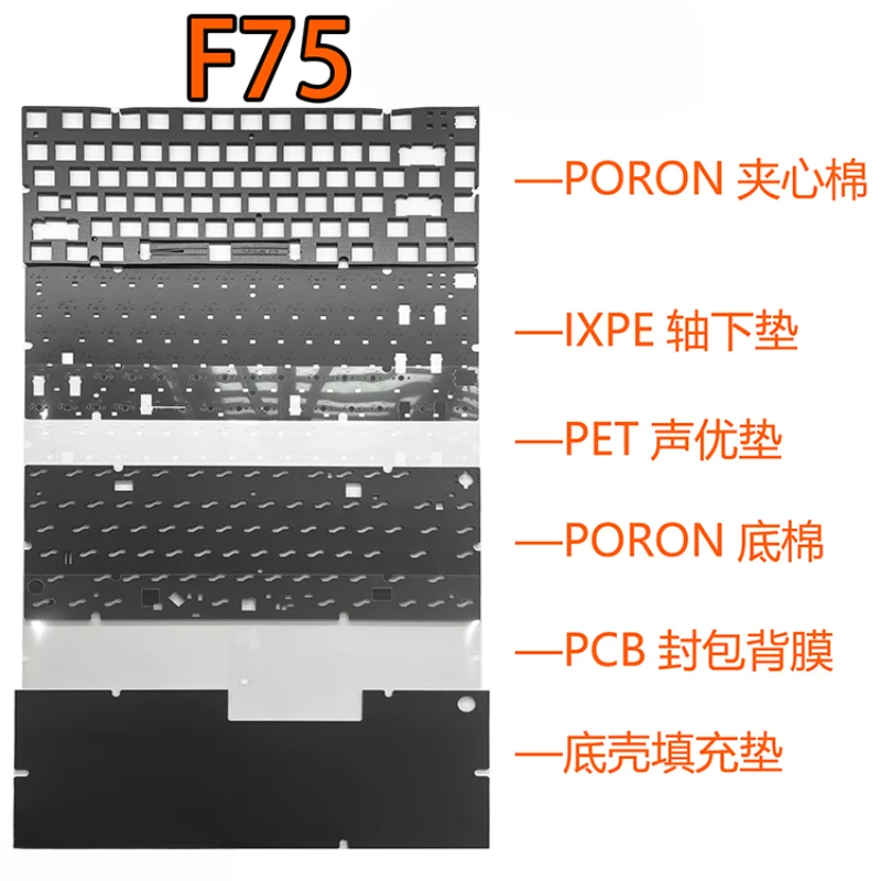 Custom FURYCUBE F75/Matrix Navi70/WOB CRUSH80/HM66/XTRFY K5/K5V2/MelGeek/AULA F87/Gray Studio BD60 Various Keyboards Sound Kit