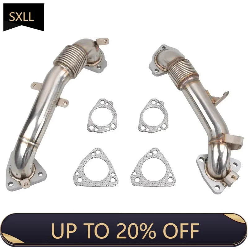 

SXLL2017-2020 2500HD 3500HD 6.6l L5P 3.5 "Exhaust Manifold Kit