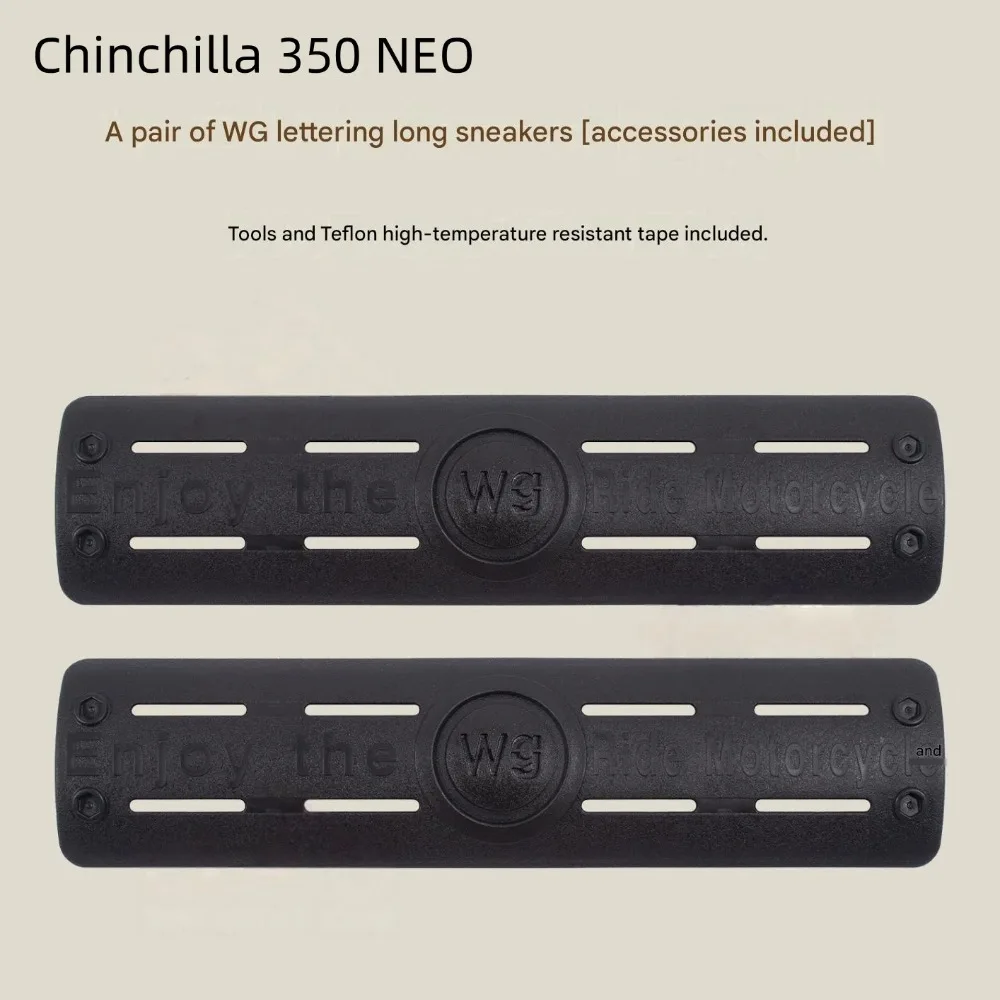 For Benda Chinchilla 350 ACE NEO Exhaust Pipe Anti-burn Guard Cover Heat Shield Protector Escape Accesorios Moto Protezione