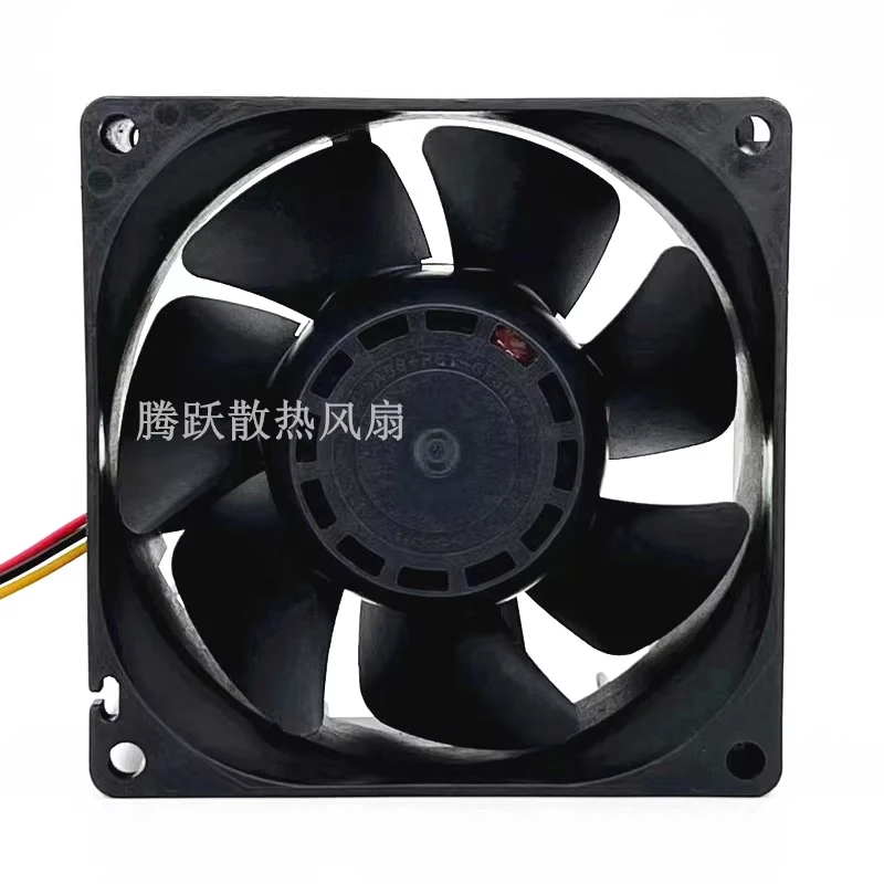 HJY 1-piece Sanyo 9G0824G101 DC 24V 0.56A 3-wire cooling fan 8cm 8038