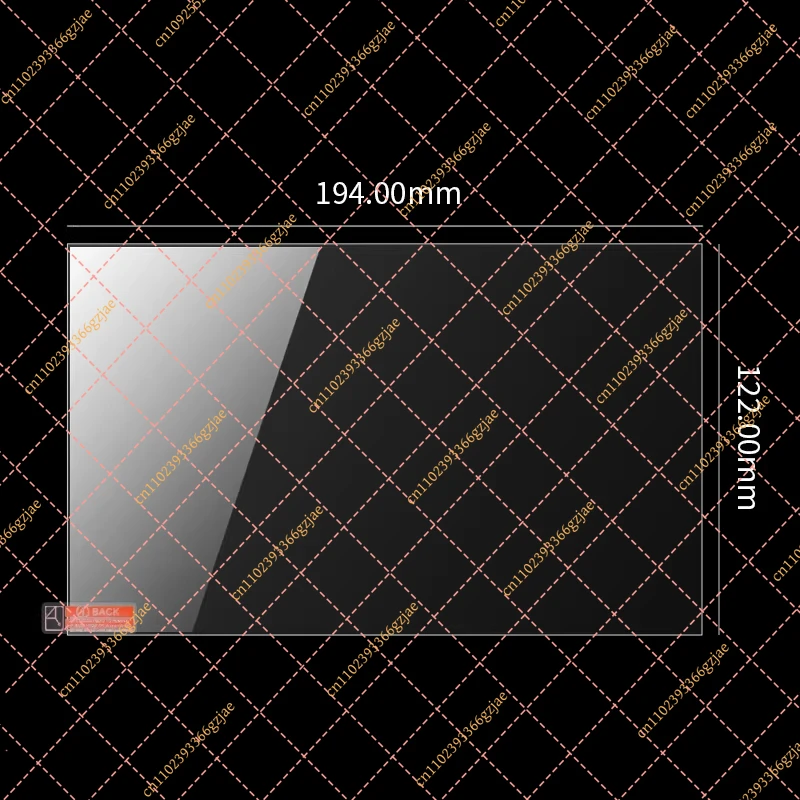 3D printer accessories for 8.9-inch tempered film of LCD light-curing Mono X exposure screen