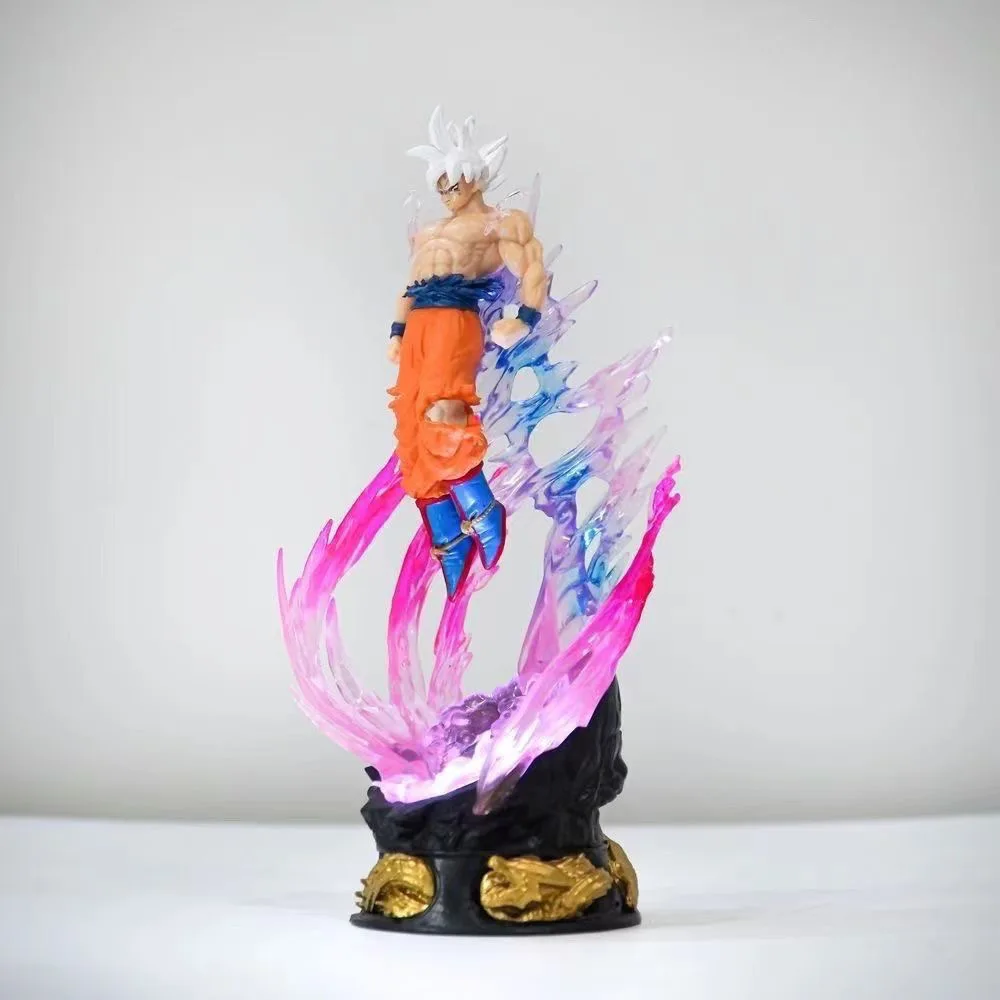 Dragon Ball Z Goku Ultra Instinct Figure Ultra Instinto Goku Figures 24cm PVC Statue Collection Model Toys Gifts view 3