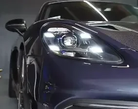 Auto Car for Porsche Cayman 16-23 982 Upgraded Headlights with High-quality LED Four Eye matrix Headlight Assembly