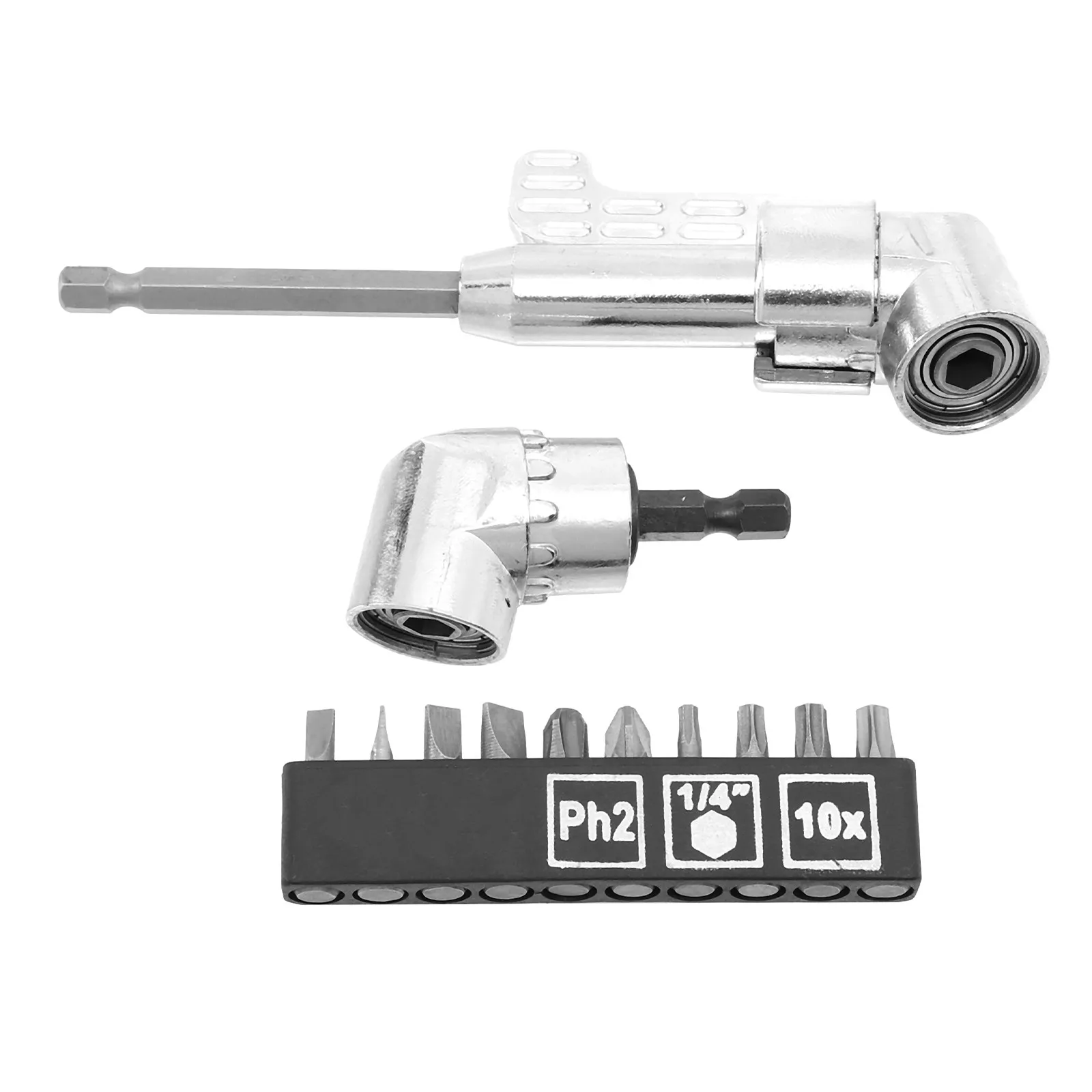 

1Set Electric Screwdriver Batch 105 Degree Right Angle Driver Power Socket Adapter Extension Drill Attachment for Tight Space