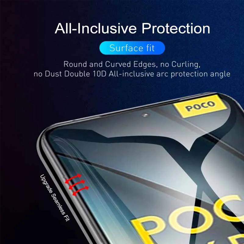 3in1 Lens Glass Front Back Hydrogel Film For Xiaomi Poco F6 Pro 5G Screen Protector PocoF6Pro PocoF6 Pofo F6 F 6 Protective Film