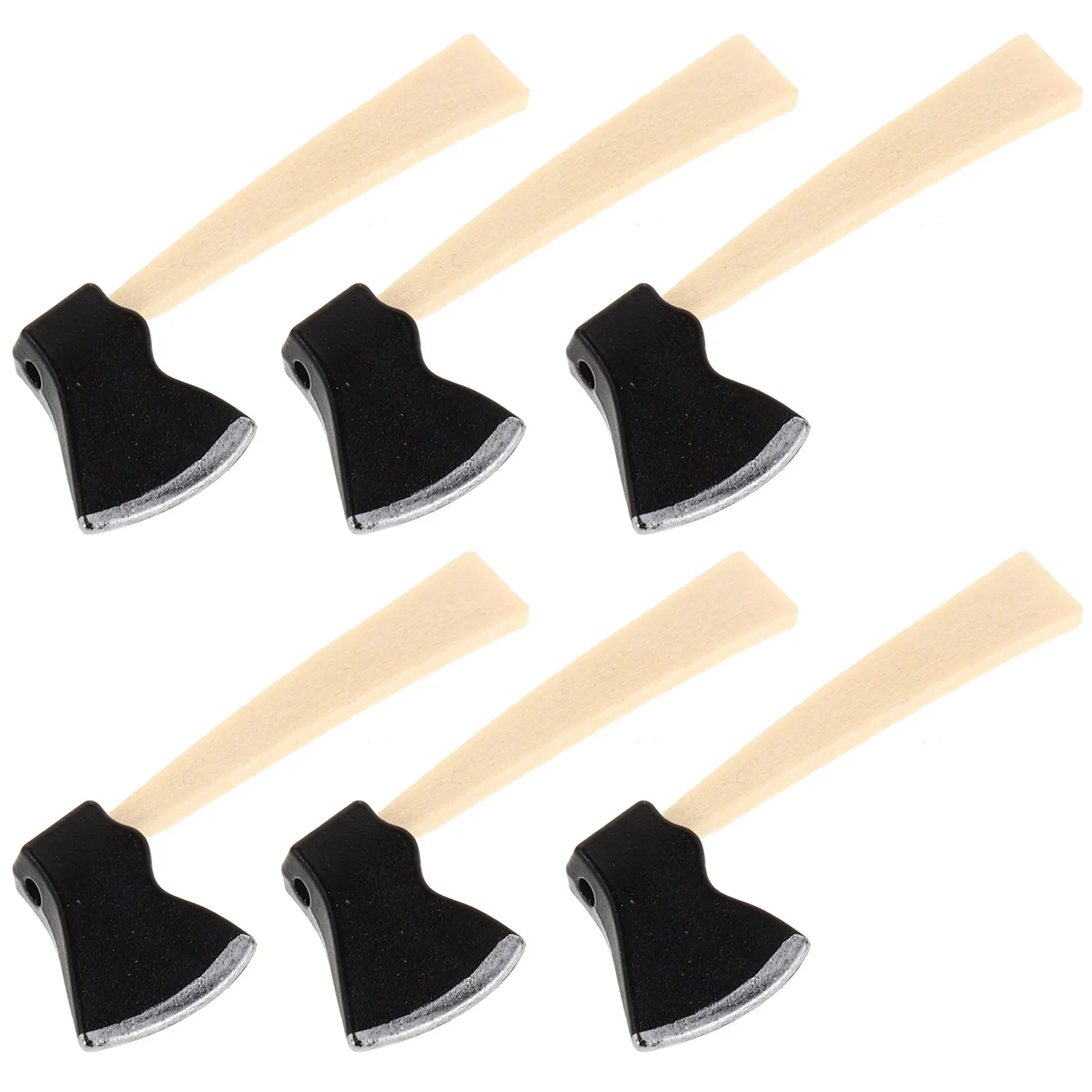 6Pcs Miniature Wood…