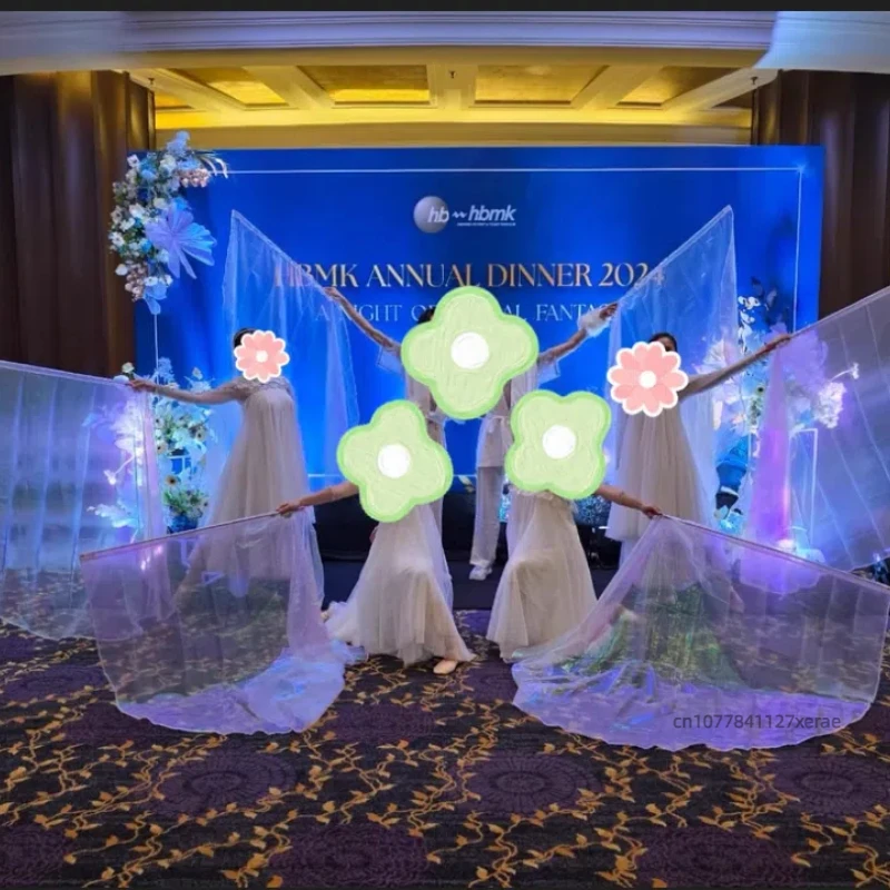 Belly Dance Performance Props, Flag, Sports Event Opening Ceremony, Flag Performance Props, Belly Dance Semi-circular Flag