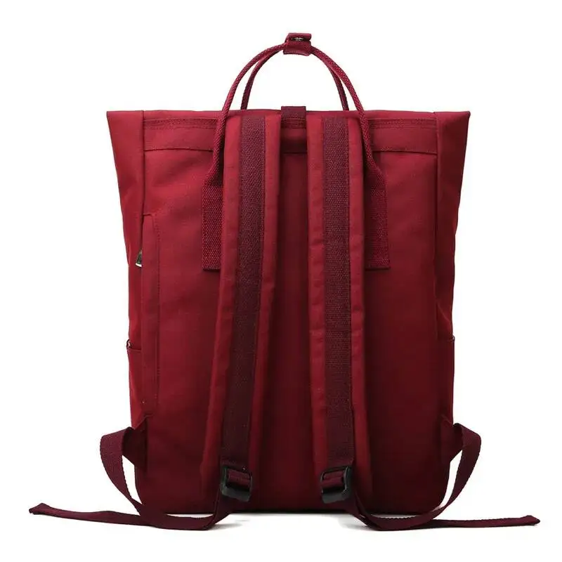 OUIO Schoolbag Female College Student Large Capacity Backpack 2026 New Niche Notebook 14Inch Computer Bag Girls Backpack