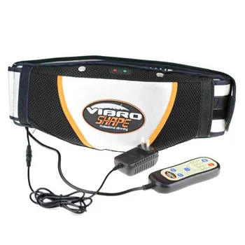 Health men electric vibrating slimming women massage belt massager Flex Vibro shape slim fat burning waist belt weight loss
