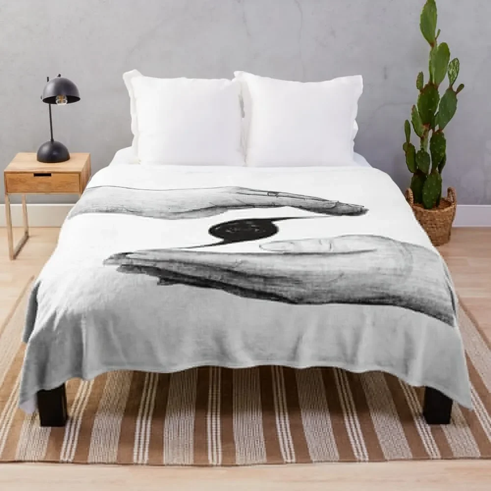 

Human Connection Throw Blanket Air Conditioner Soft Blanket for Office Home