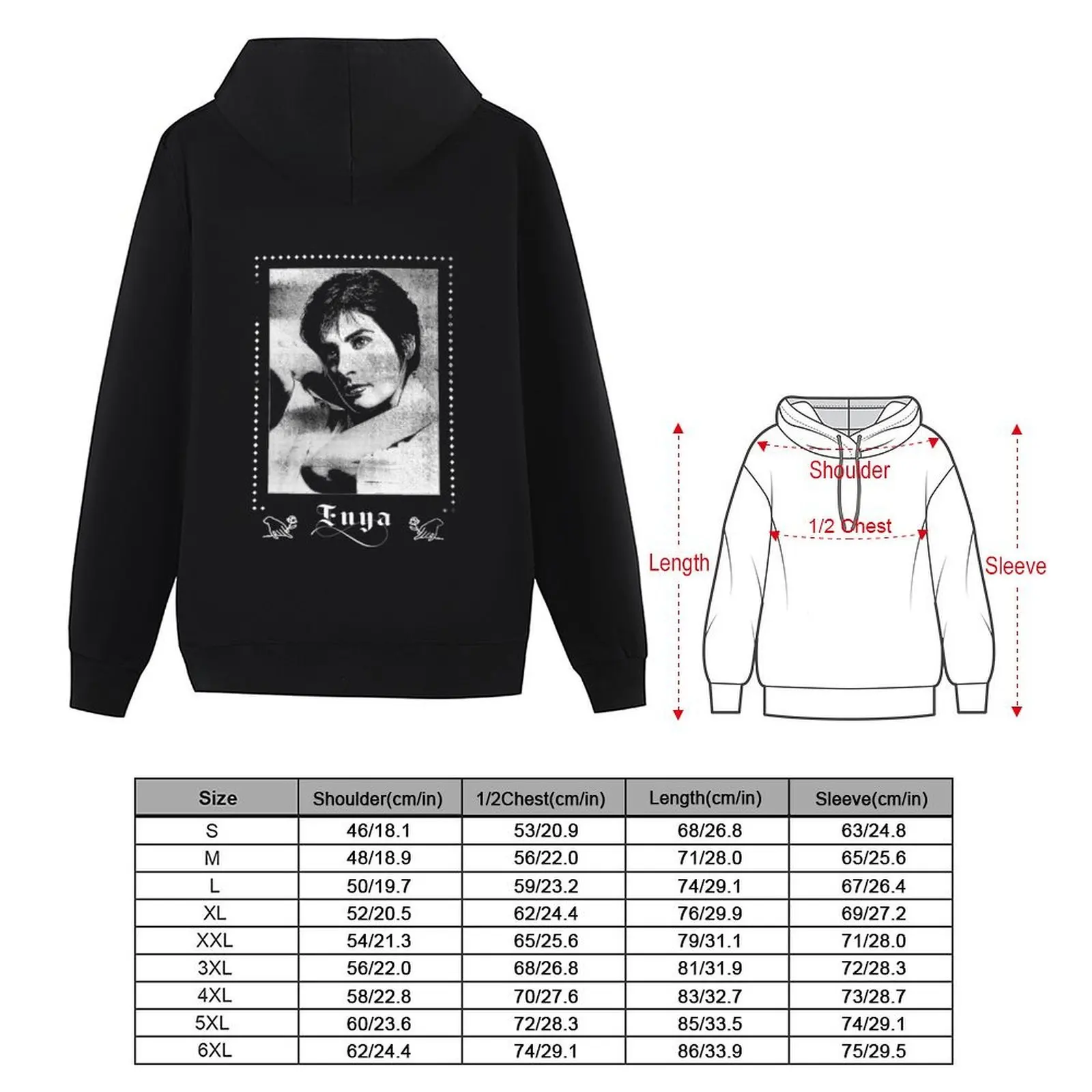 Enya Hoodie men clothing men's clothing men's winter sweater blouse new in hoodies & sweatshirts