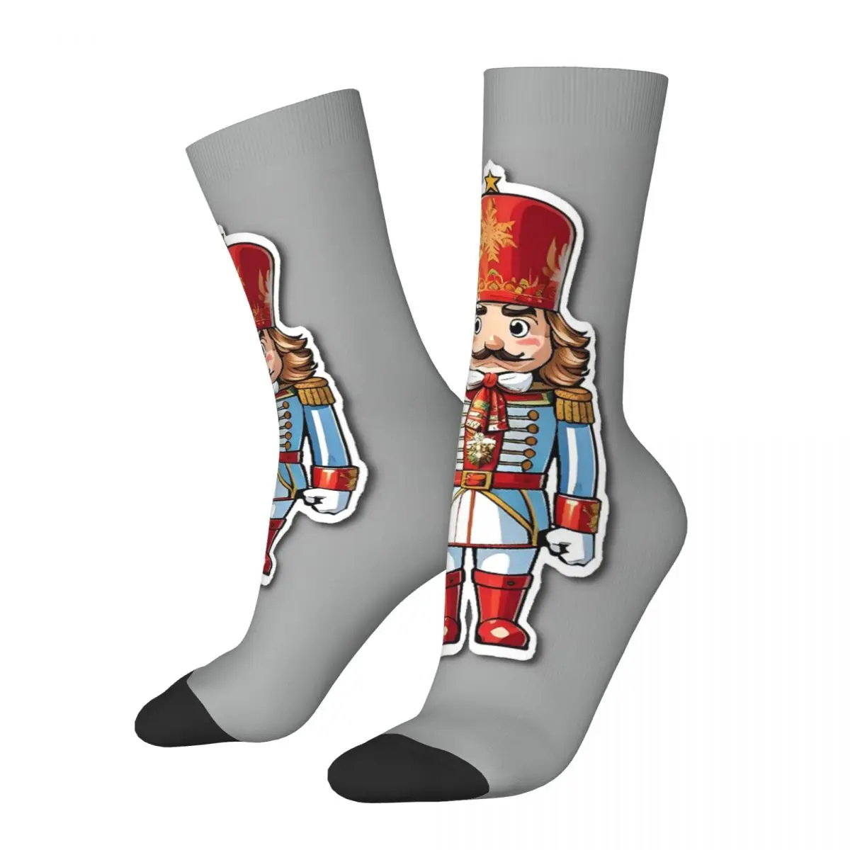 ¡Feliz Navidad y festividades! Calcetines largos absorbentes de sudor Unisex, accesorios para todas las estaciones, regalo de cumpleaños