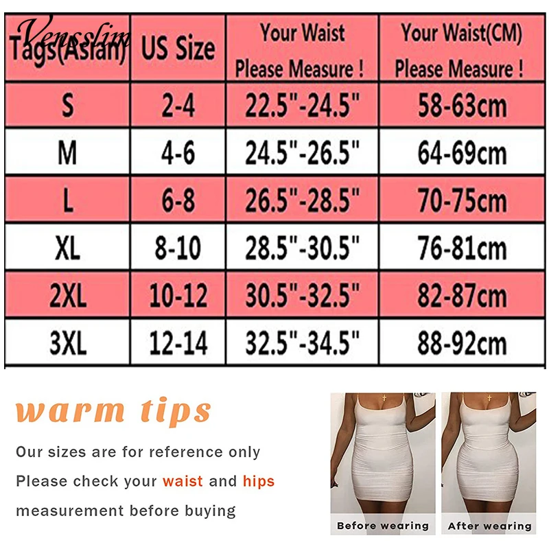Vensslim Women Seamless Tummy Control Thong Panties with Steel Boned Body Shaper Compression Shapewear Waist Trainer Underwear