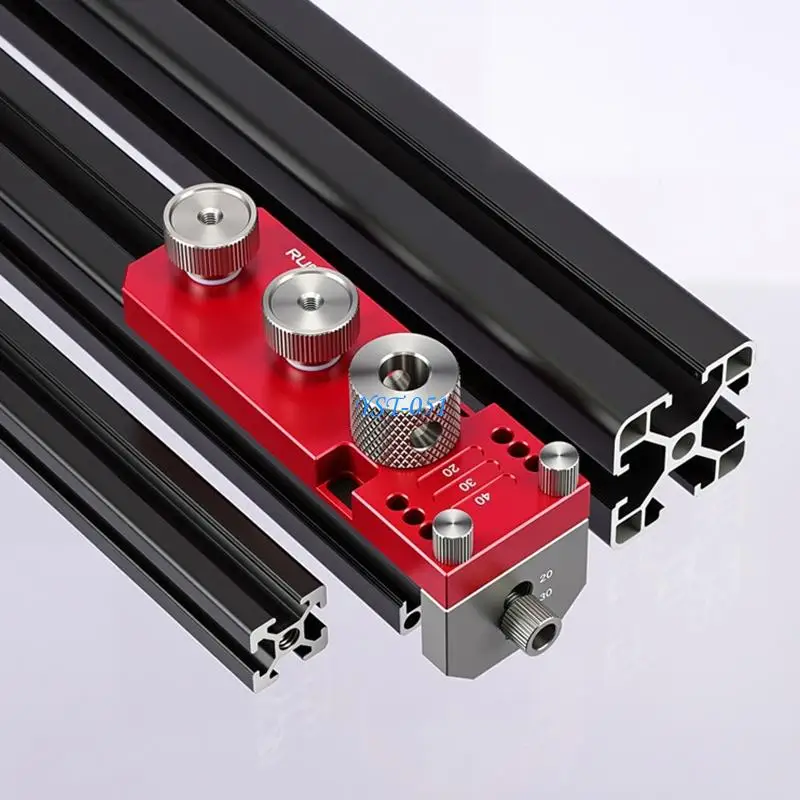 E15A High Accuracy User Friendly Drilling Fixture For Aluminum Profile Holes