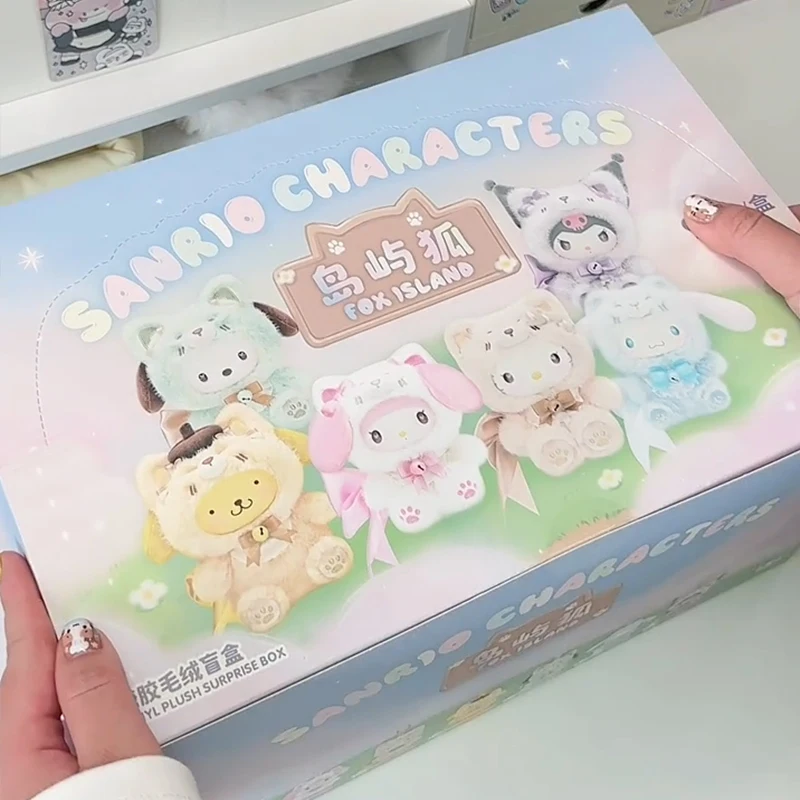【袋未開封品】サンリオ フォックスアイランド　3個セット 新しい本物のサンリオキャラクターズアイランドフォックスシリーズ