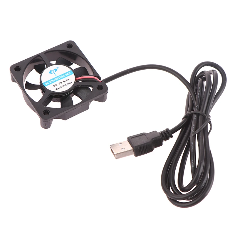 1pc dc5010 leiser Lüfter 5v öliges USB-Kabel Luftbe feuchter Stecker PC Lüfter Kühler Kühlkörper Auspuff CPU Lüfter Ersatzteile