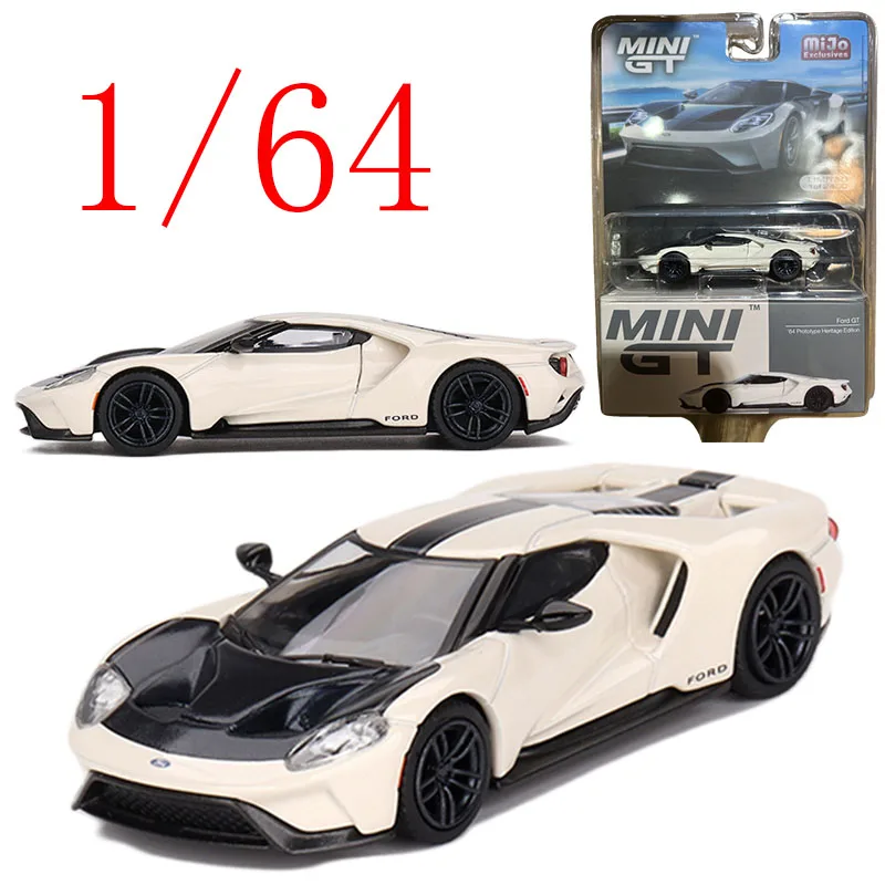 

MINIGT Diecast 1/64 Scale Ford Alloy Model Cars Ford #622 GT Play Vehicles Toys for Boys Gift Original Box