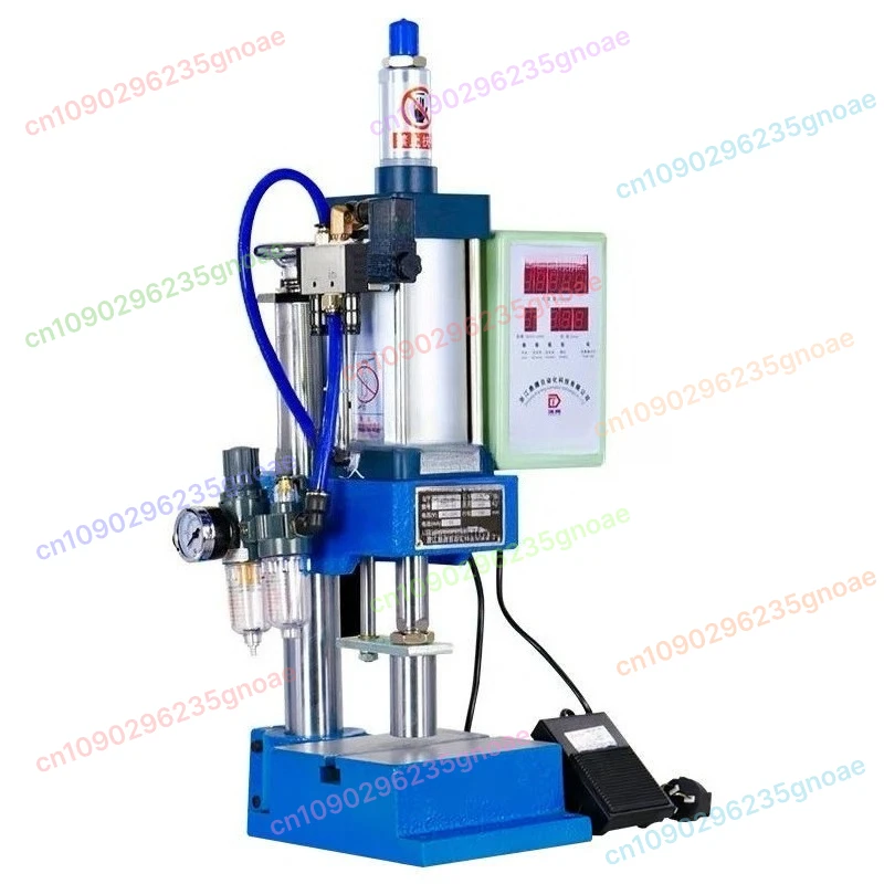 

Pneumatic Punch Press for Metal, Air Powered Stamping Machine, Industrial Benchtop Punching Tool, Effortless & Efficient