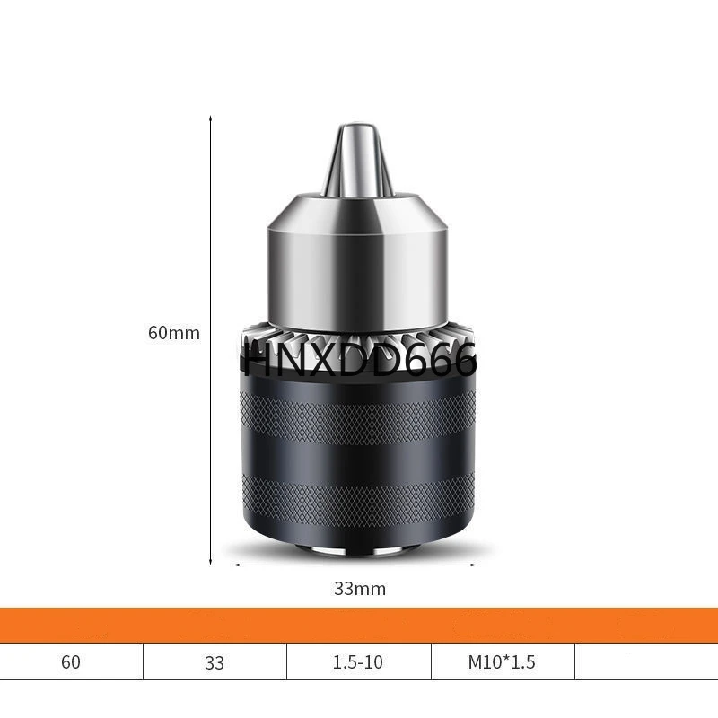 

Keyless Drill Chuck Quick Change Conversion Adapter 1/2 3/8 Unf Mount 2~13mm 0.8~10mm Self-Tighten Screwdriver Drill Bits Chucks