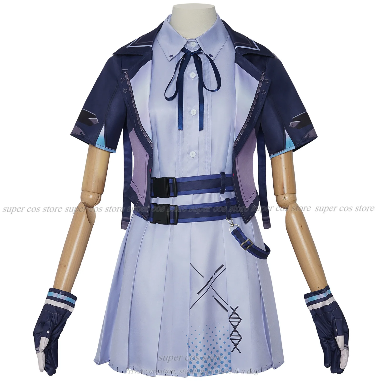 Anime Game Hallowen Neverness to Everness NTE Zero Protagonists Cosplay Costume Party Outfit Female Dress Clothes