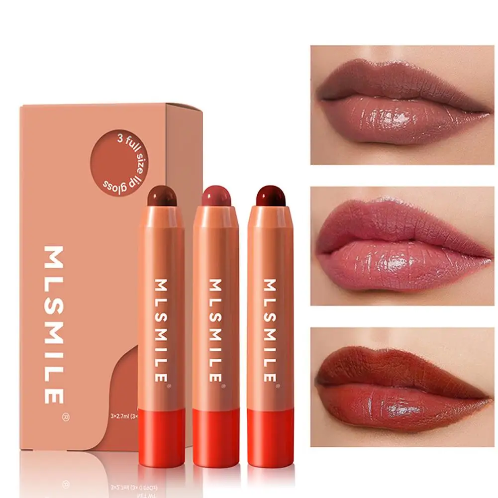 Matte Lipstick Pen, de longa duração, à prova d'água, copo, bálsamo, matiz, maquiagem labial, cosméticos antiaderentes, Coréia, Sexy, Z7X3, 6 cores