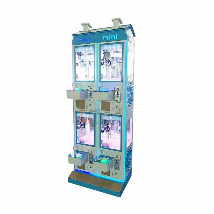 

Guangzhou Factory 4 Player Claw Crane Machine Coin Operated Mini Grabber Toy Claw Crane Machine For Sale