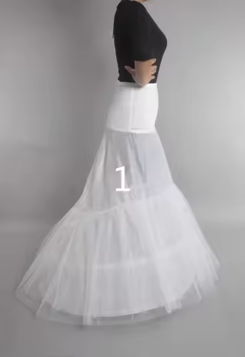 6 Hoops Wedding Petticoat Crinoline Slip Bridal Underskirt Puffy High Quality In Stock Customized - Image 11
