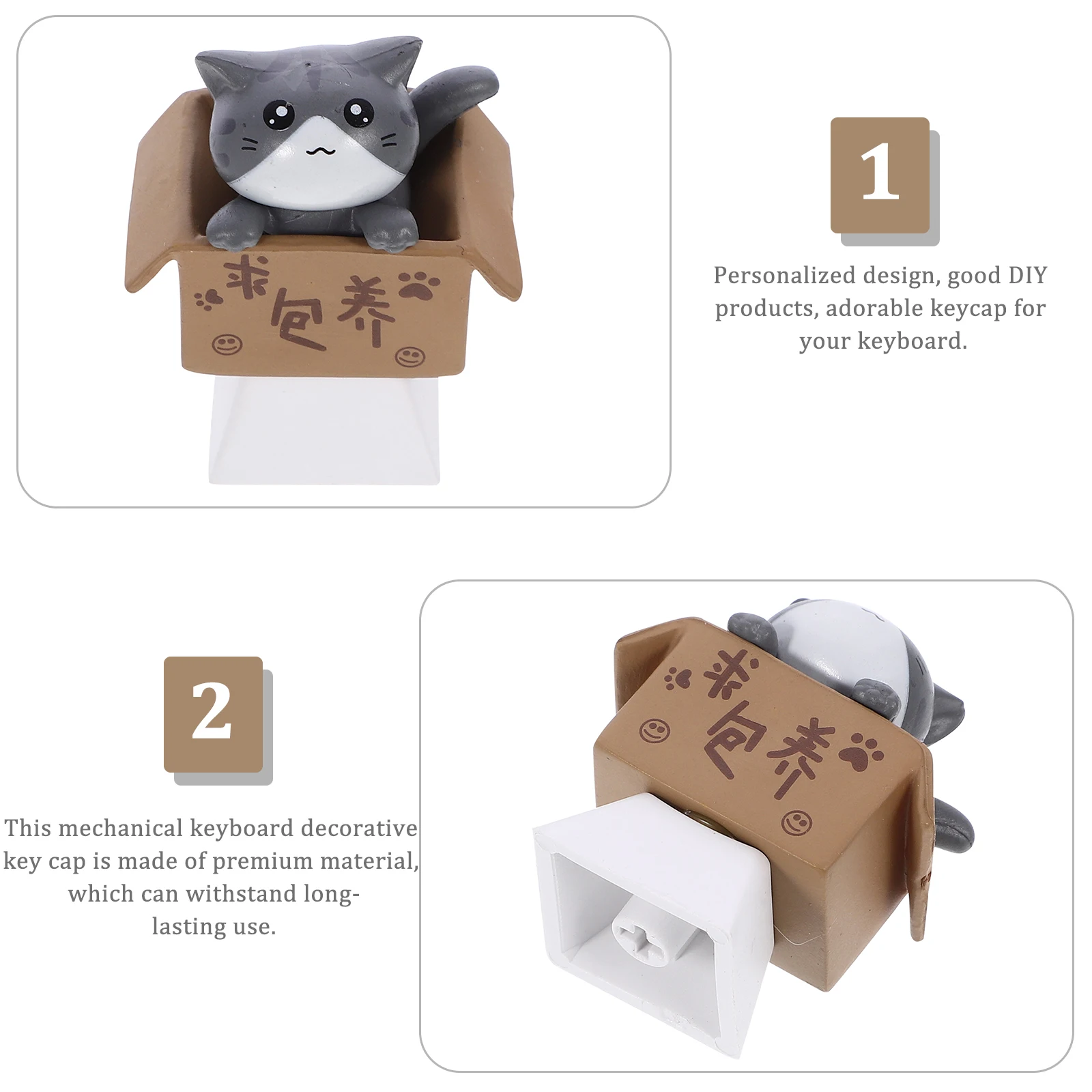 Personalized Keycaps Computer Keyboard Keys Cute for Cartoon Mechanical Custom