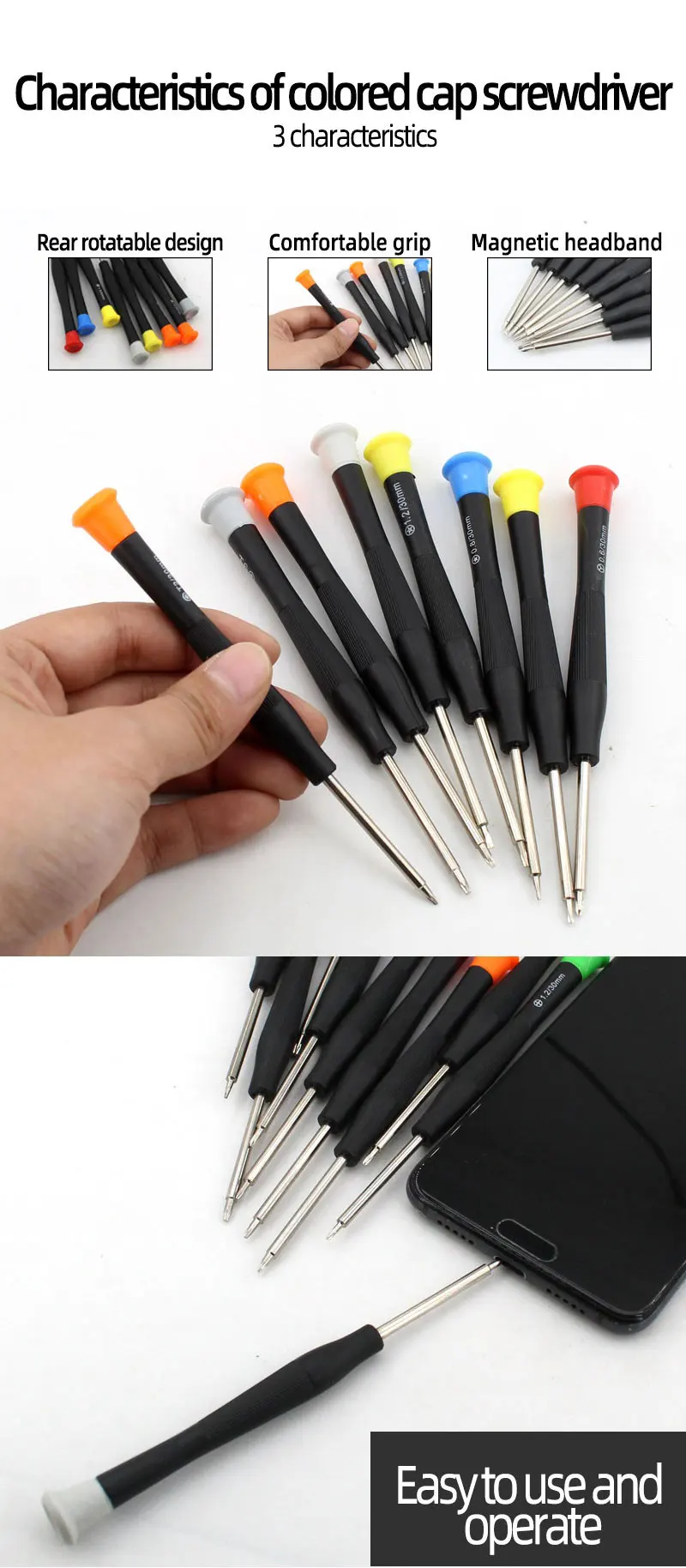 Mobile Phone Disassembly and Repair Tool Set, Apple Android Tablet, Screen Cleaning Combination, Screwdriver Combination