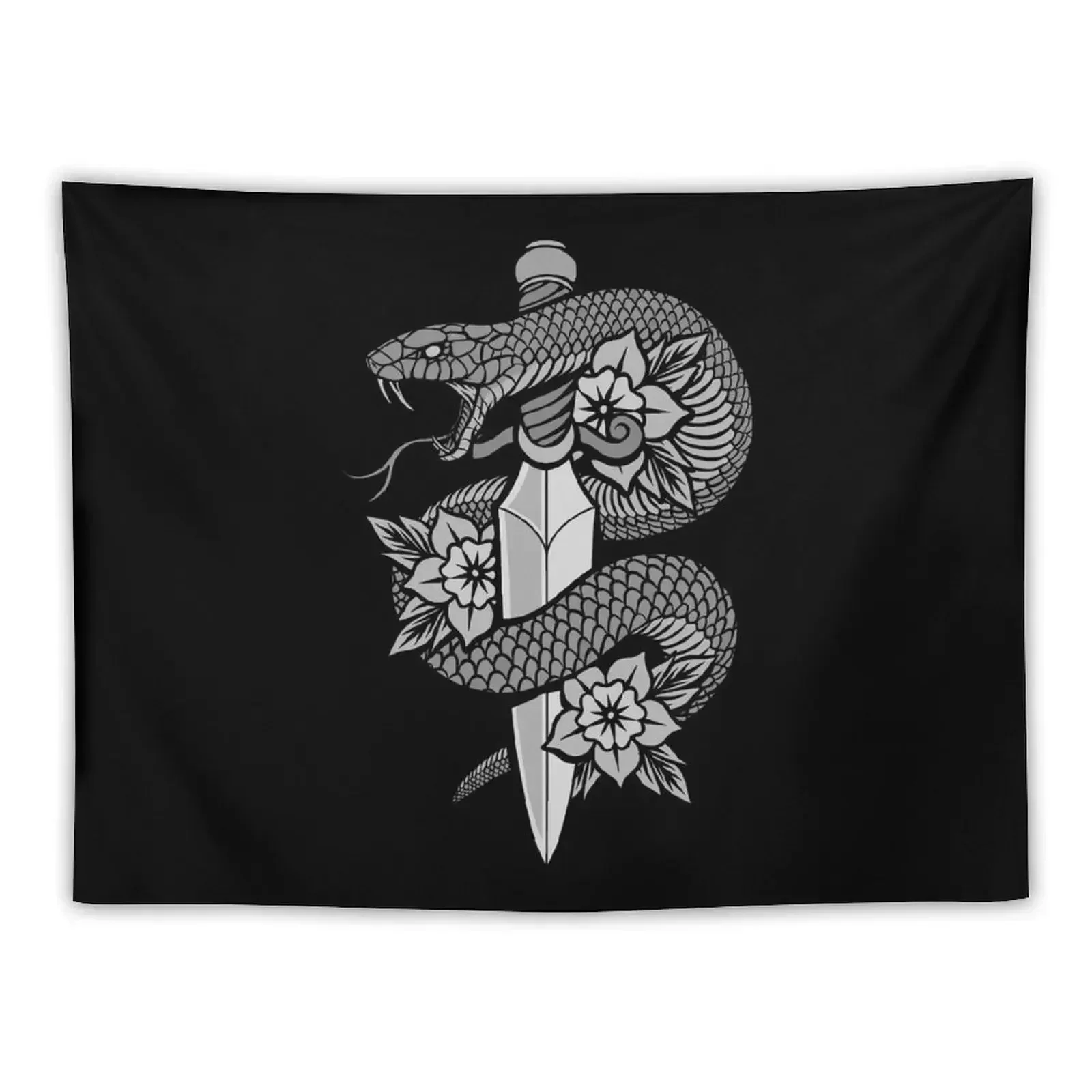 

Snake & Dagger Tapestry Wall Deco Room Decorations Aesthetics Aesthetic Room Decoration Bedrooms Decor Tapestry