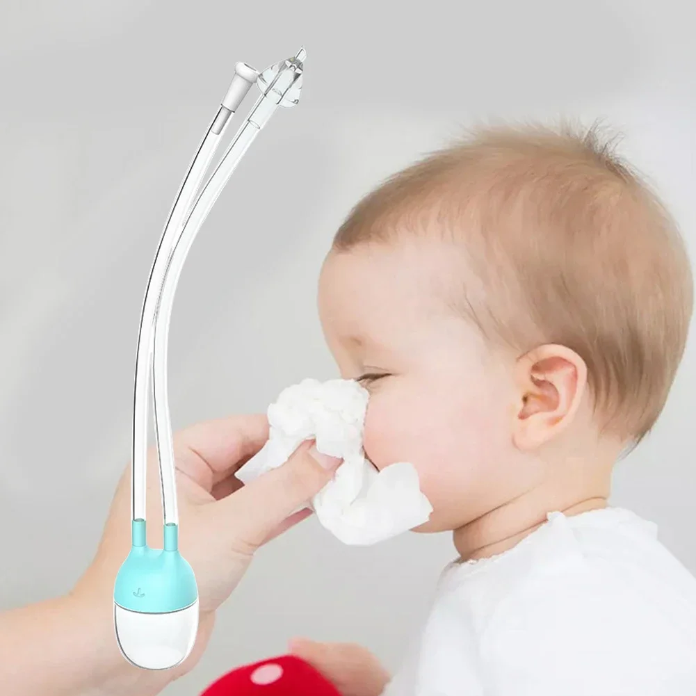 Baby Nose Cleaner Sucker Tool Protection Children Mouth Suction Catheter Washable Type Newborn Health Care Aspirador Nasal