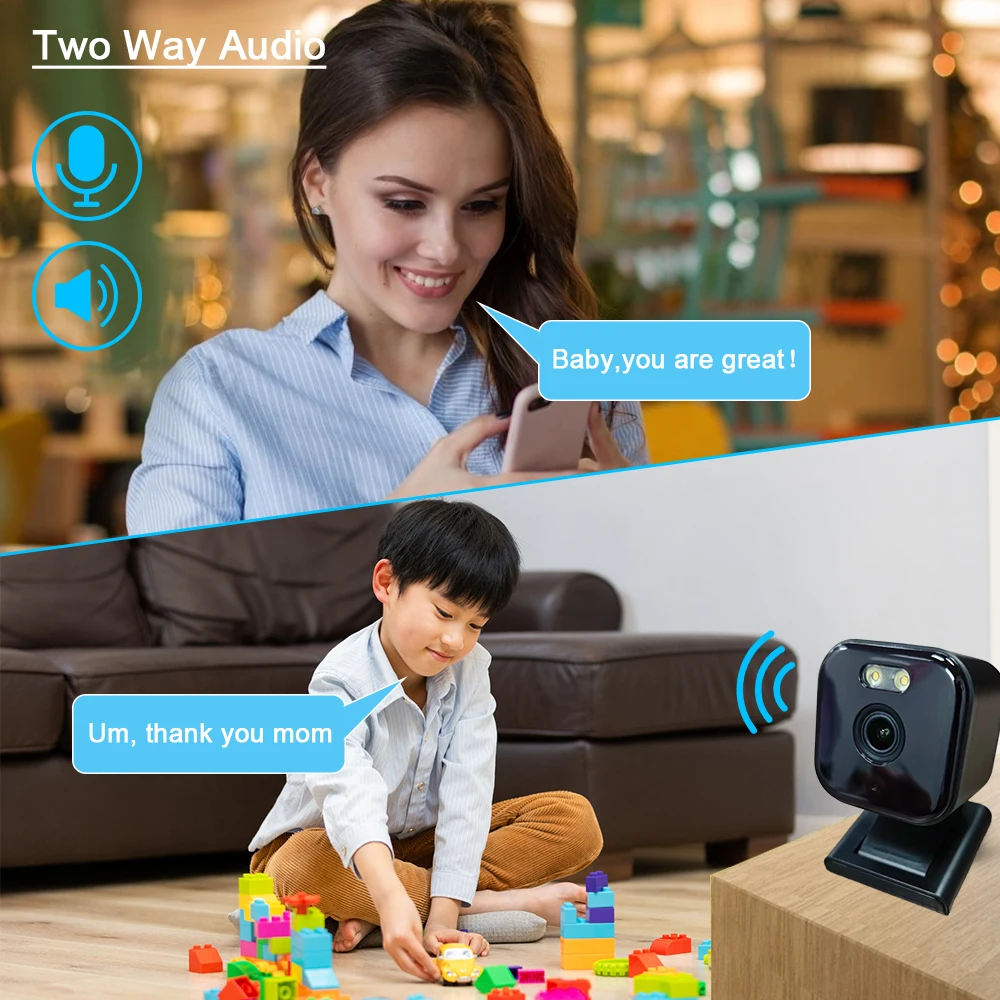 5mp tuya wifi mini câmera magnética ao ar livre à prova dwaterproof água cor visão noturna sem fio vida inteligente casa cctv sistema de câmera segurança